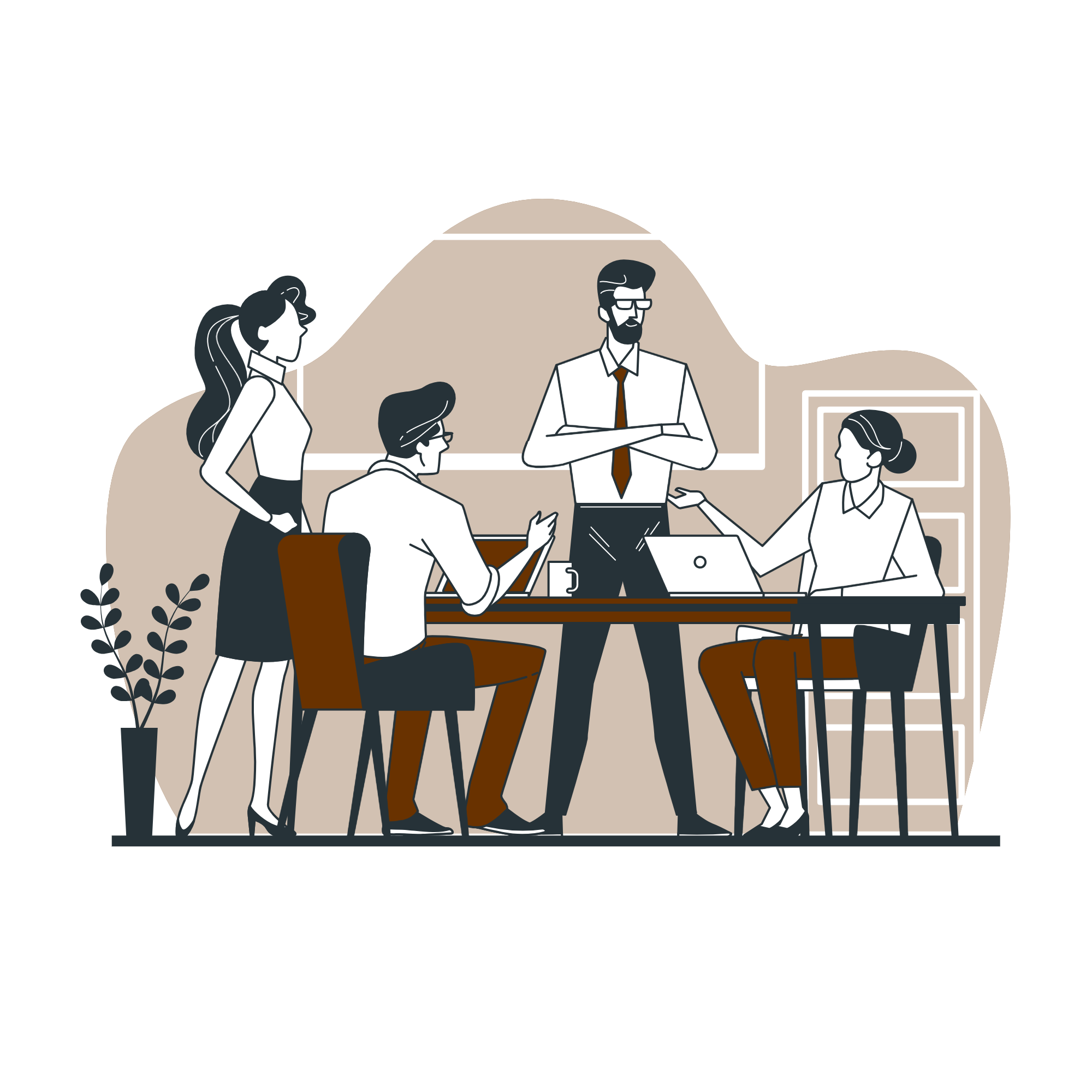 About us illustration